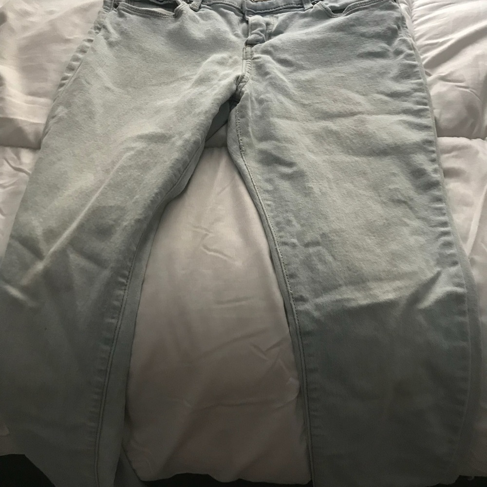 Light blue jeans